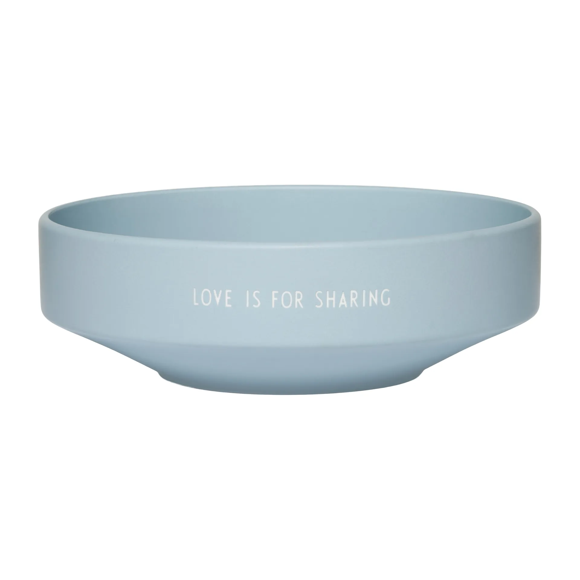 Tigela favourite grande Design Letters Ø22 cm, Azul claro Design Letters