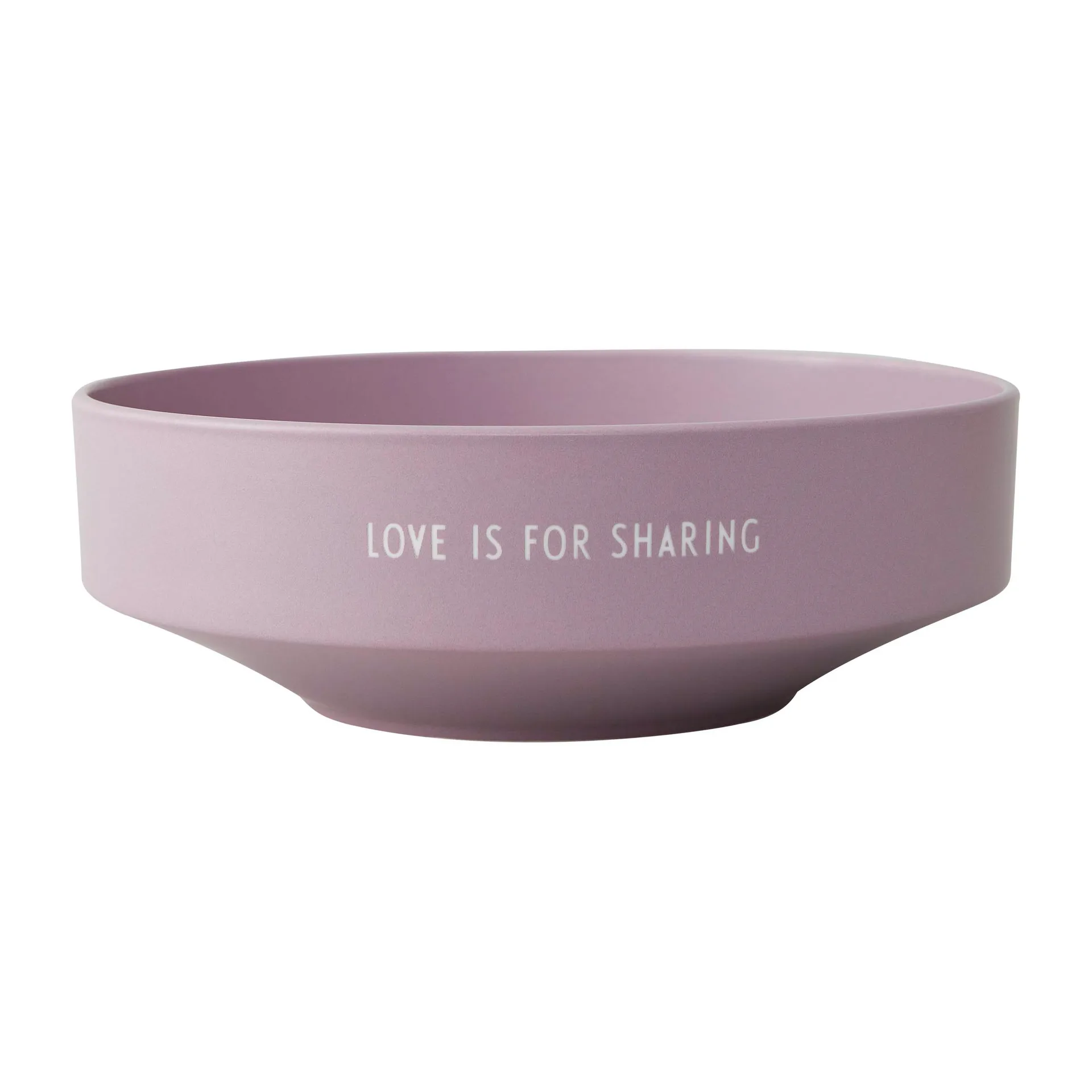 Tigela favourite grande Design Letters Ø22 cm, Lavender Design Letters