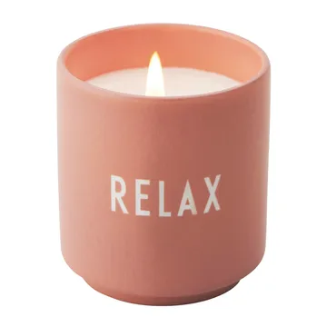 Vela perfumada Design Letters Ø5,5 cm - Relax-nude - Design Letters