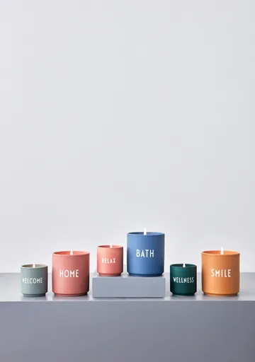 Vela perfumada Design Letters Ø5,5 cm - Relax-nude - Design Letters