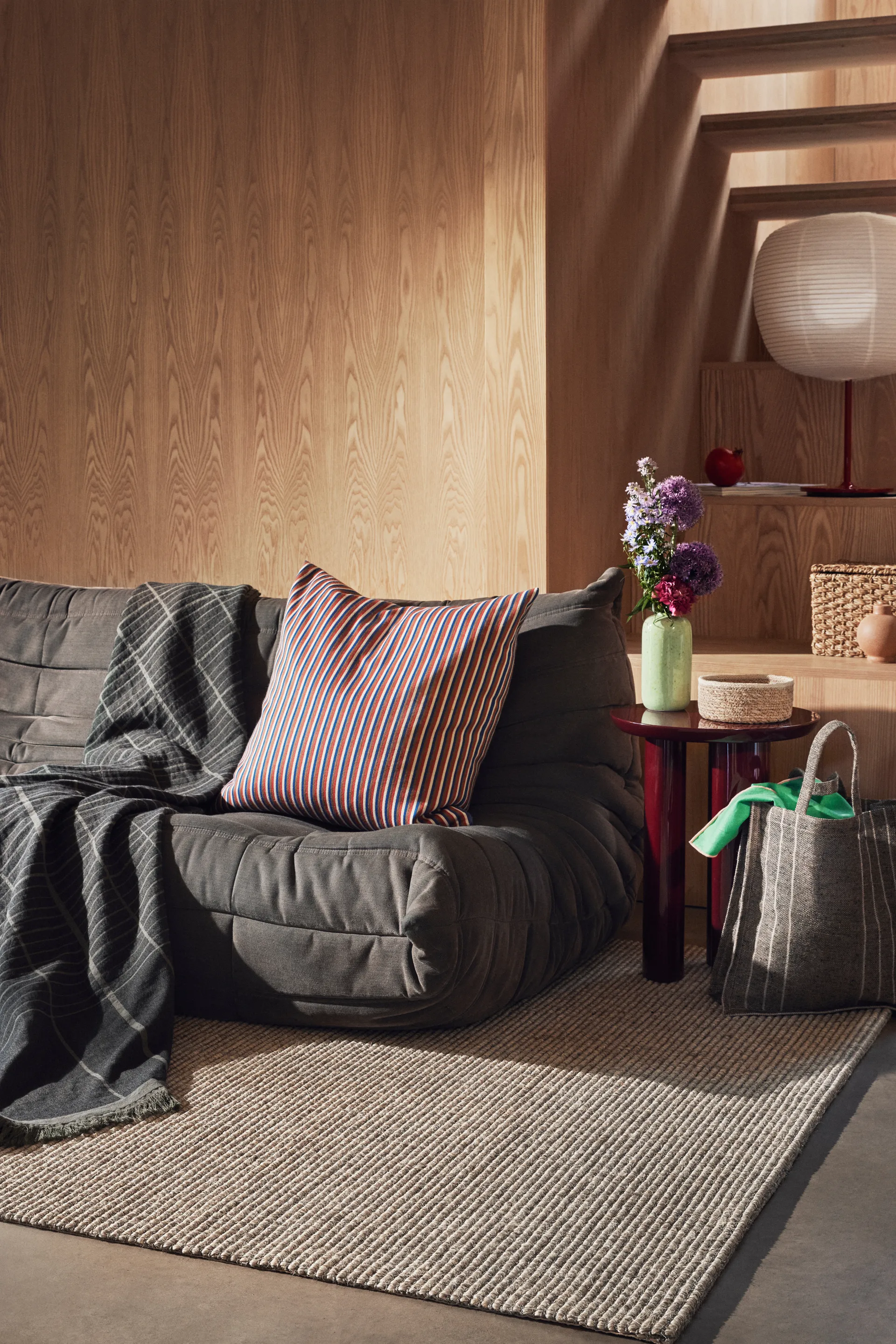 Capacho de sisal Astrid , Mármore, 160x230 cm  Dixie