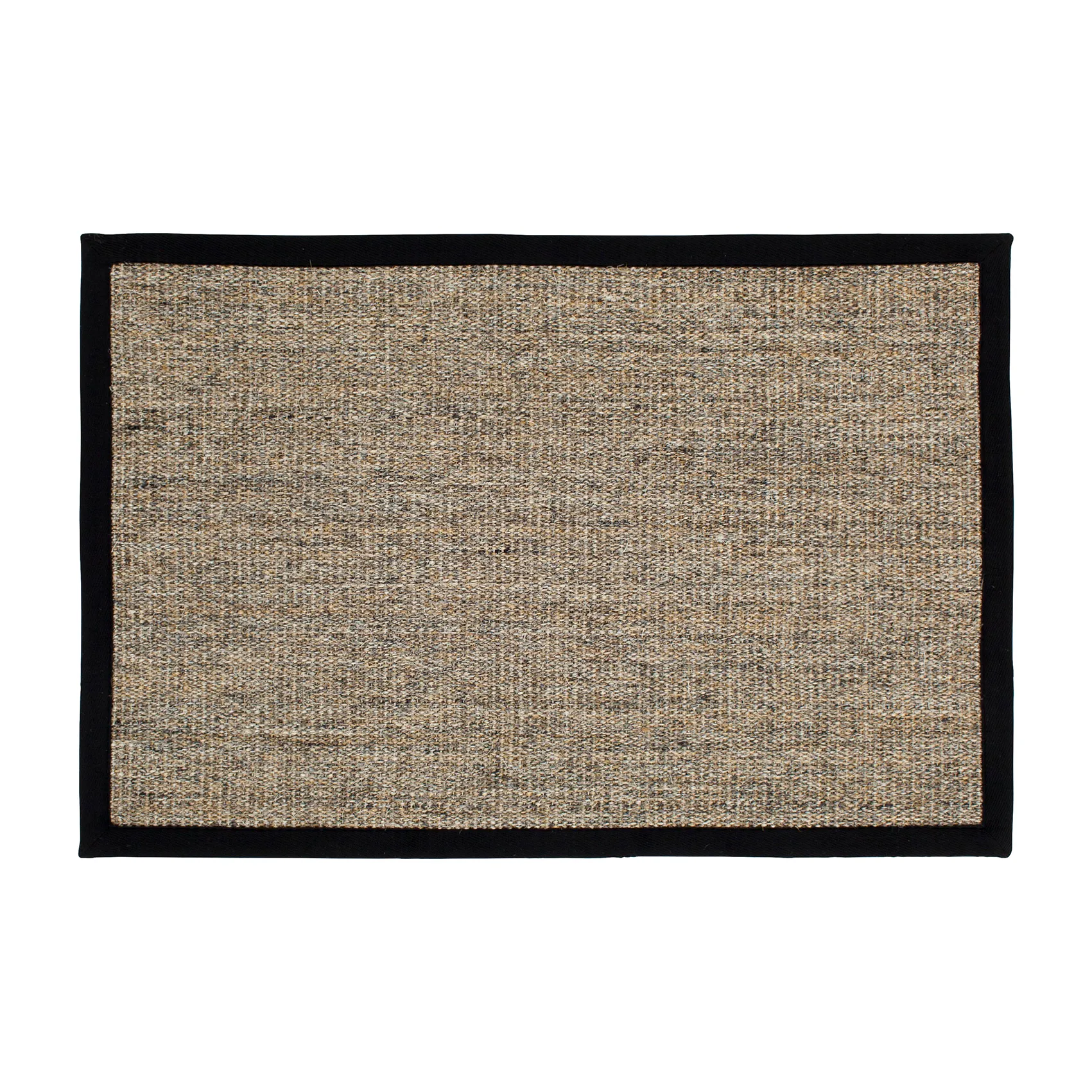Capacho Jenny Sisal, Natural-preto, 60x90 cm Dixie