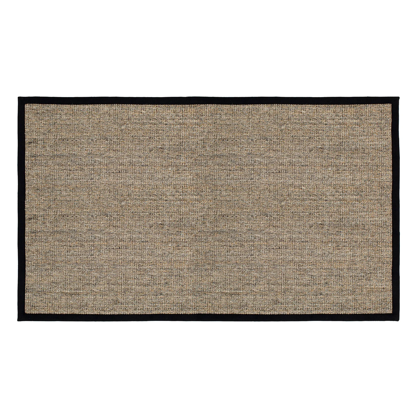 Capacho Jenny Sisal, Natural-preto, 70x120 cm Dixie
