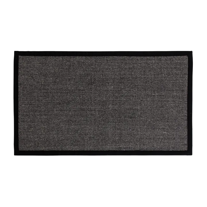 Capacho Jenny Sisal - Preto, 70x120 cm - Dixie