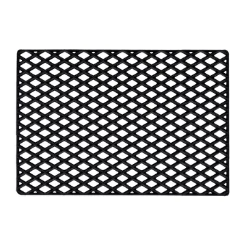 Capacho Preto Grid - 60x90 cm - Dixie