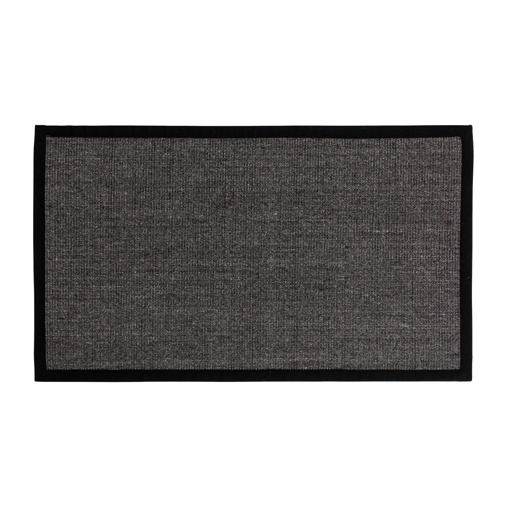 Capacho Preto Jenny Sisal , 70x120cm Dixie