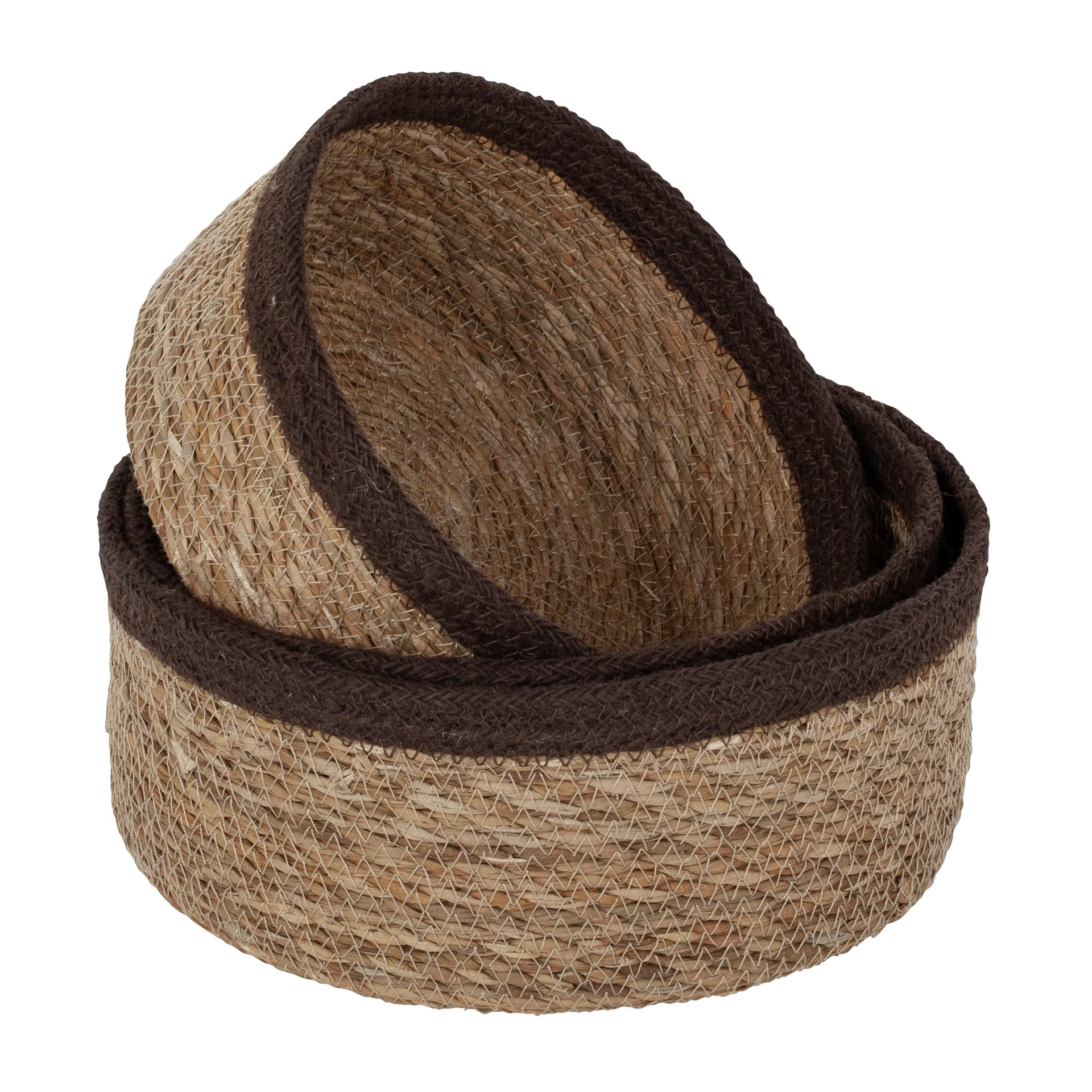 Cesto para pão Emil 3 un., Marrom natural Dixie