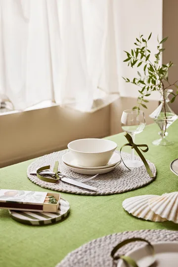 Elin individual de mesa Ø38 cm - Silver grey - Dixie