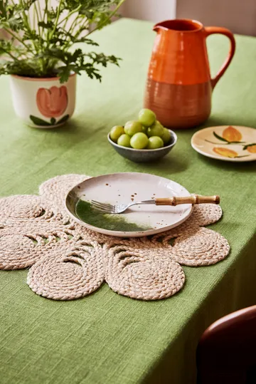 Elin individual de mesa anemone Ø40 cm - Natural - Dixie