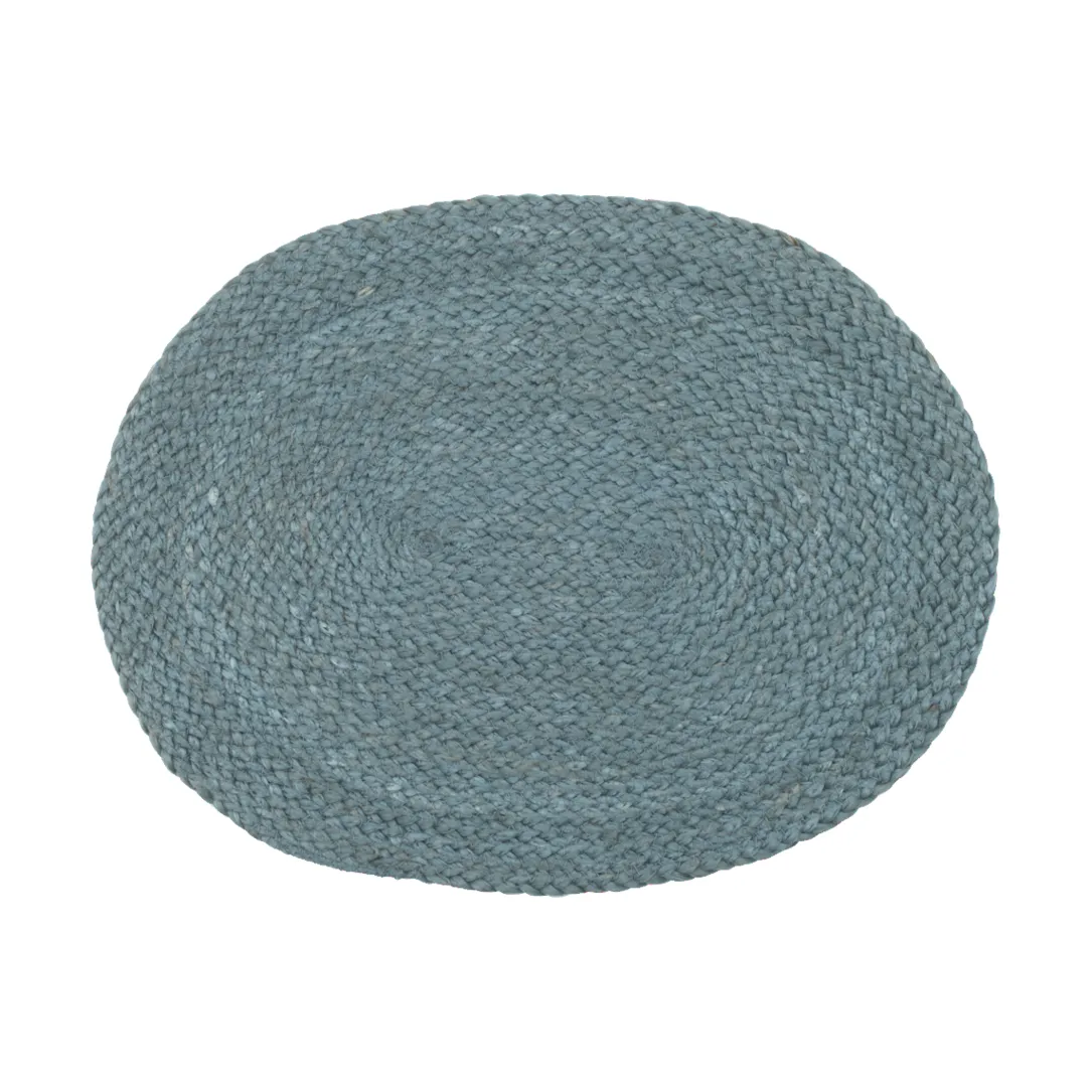Elin individual de mesa oval, Horizon blue Dixie