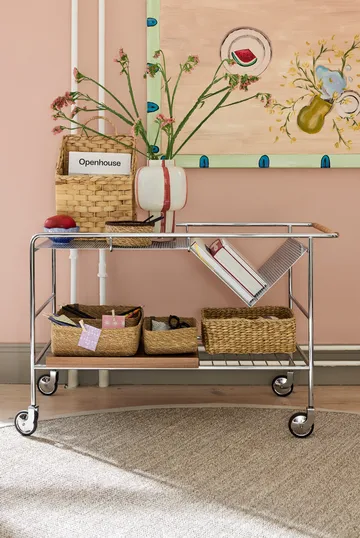 Esther caixa de armazenamento 3 peças - Natural - Dixie