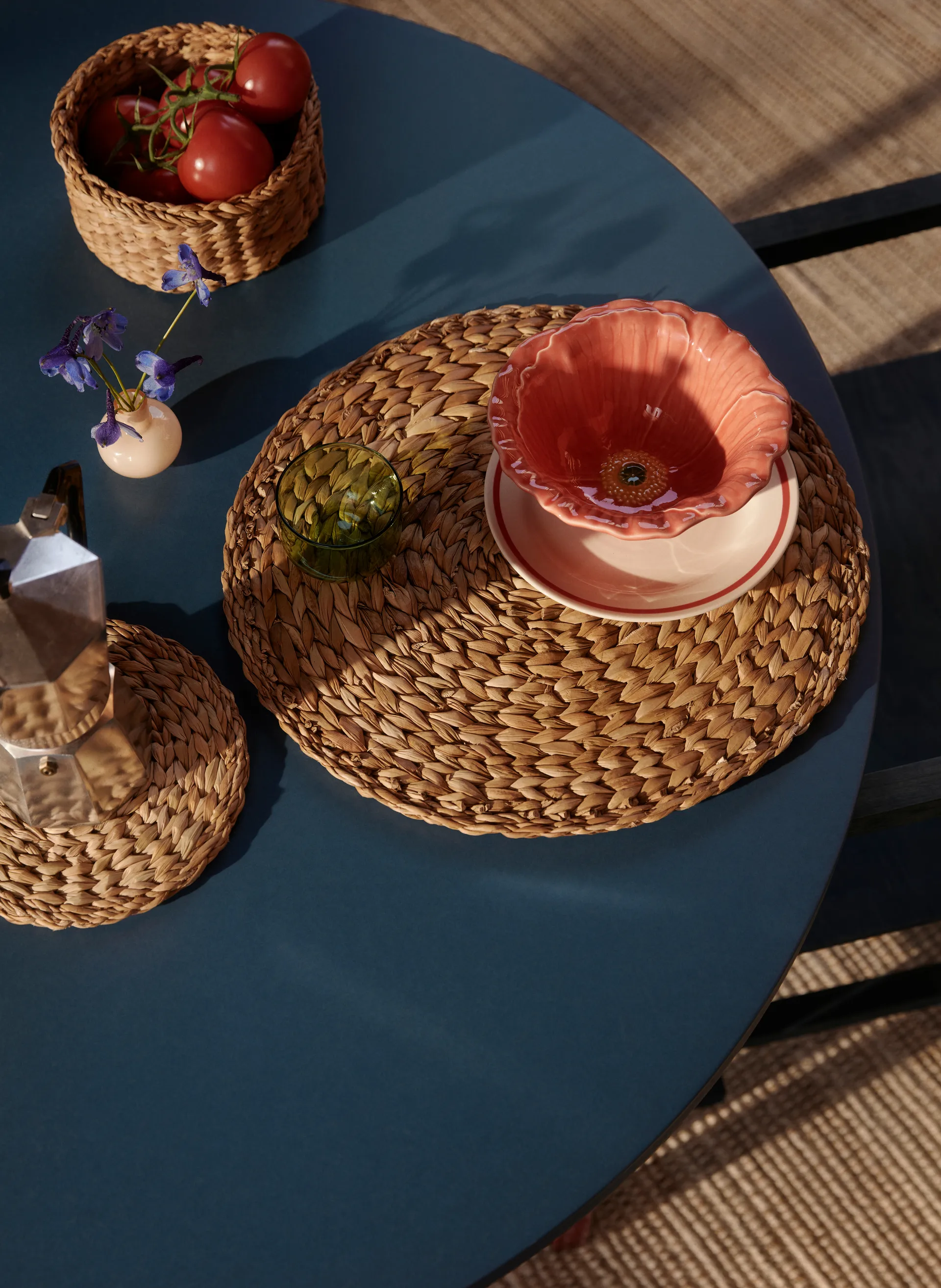 Esther tripé 2 peças, Natural Dixie