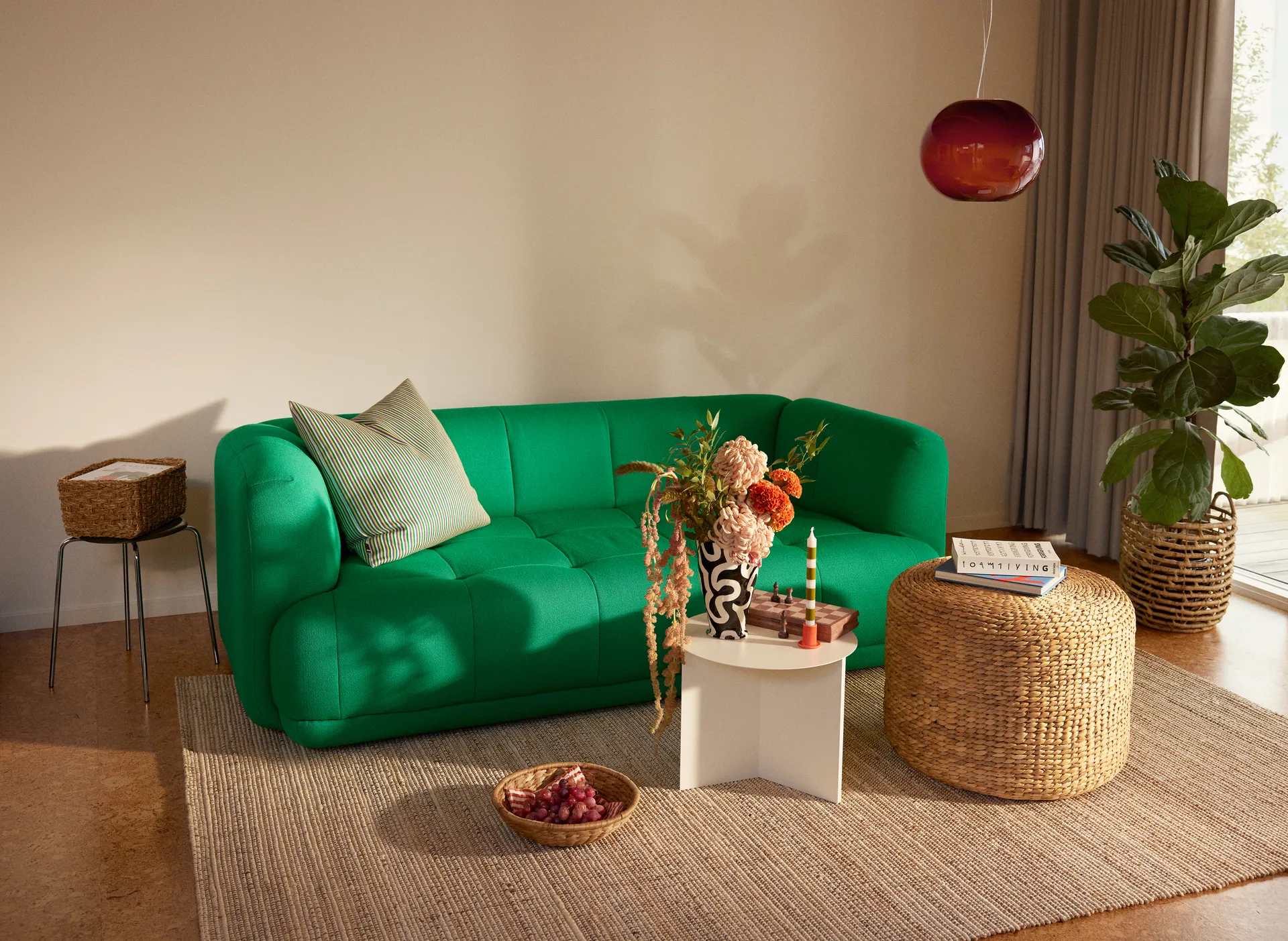 Filip tapete, Branco melange 160x230 cm Dixie