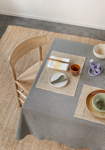 Individual de mesa Dixie em linho - Natural - Dixie