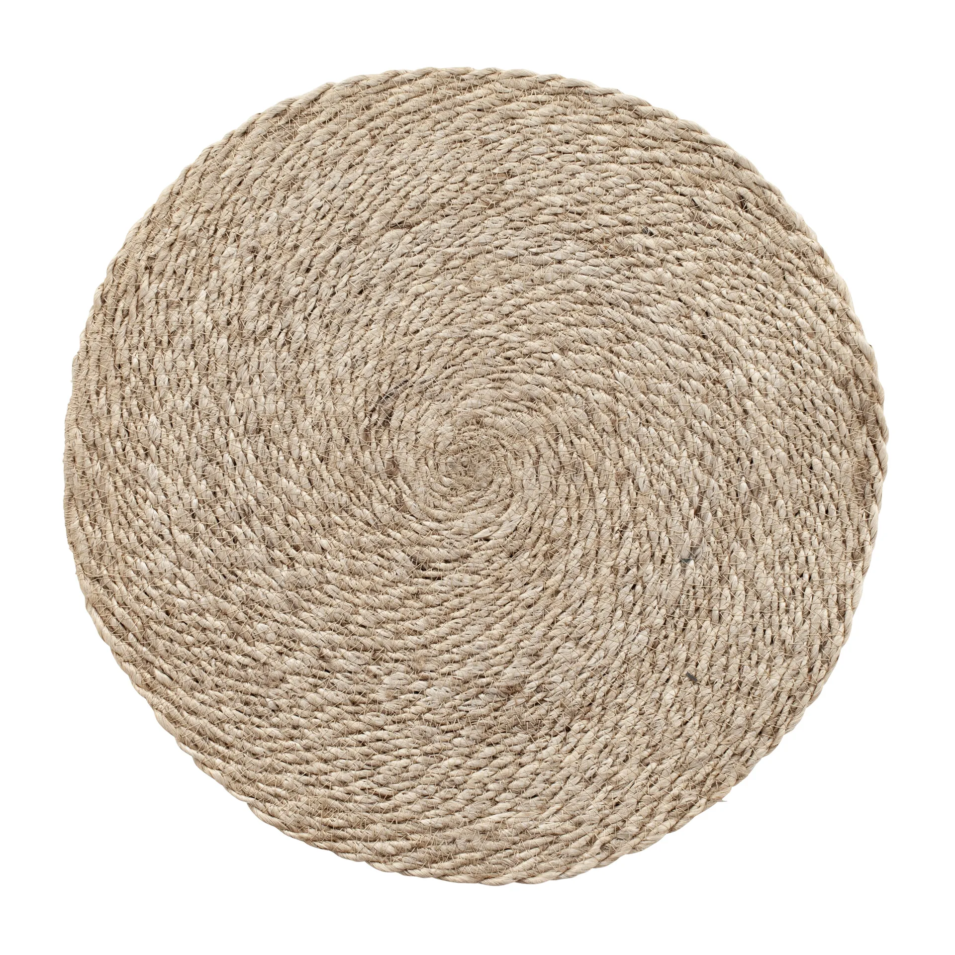 Individual de mesa Elin twist Ø38 cm, Cinza natural Dixie