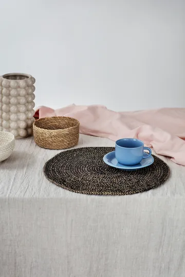 Individual de mesa Ella Ø38 cm - preto - Dixie