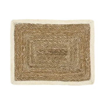 Individual de mesa Emil - natureza-branco - Dixie