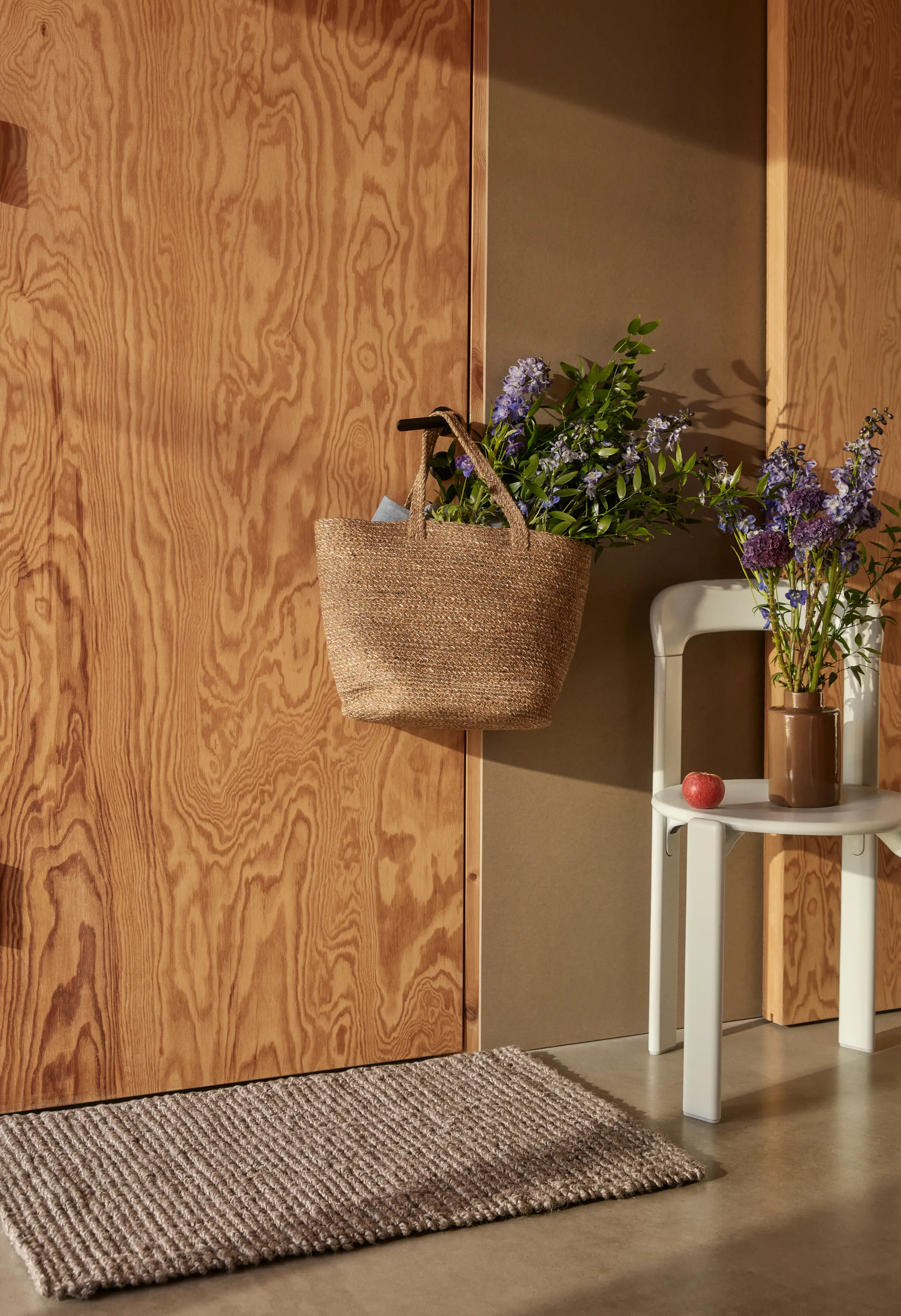 Julia capacho, Cinza cimento 60x90 cm Dixie