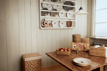 Lily cesto de roupa retangular 2 peças - Natural - Dixie