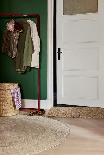 Lily puff com tampo Ø41x43 cm - Natural - Dixie