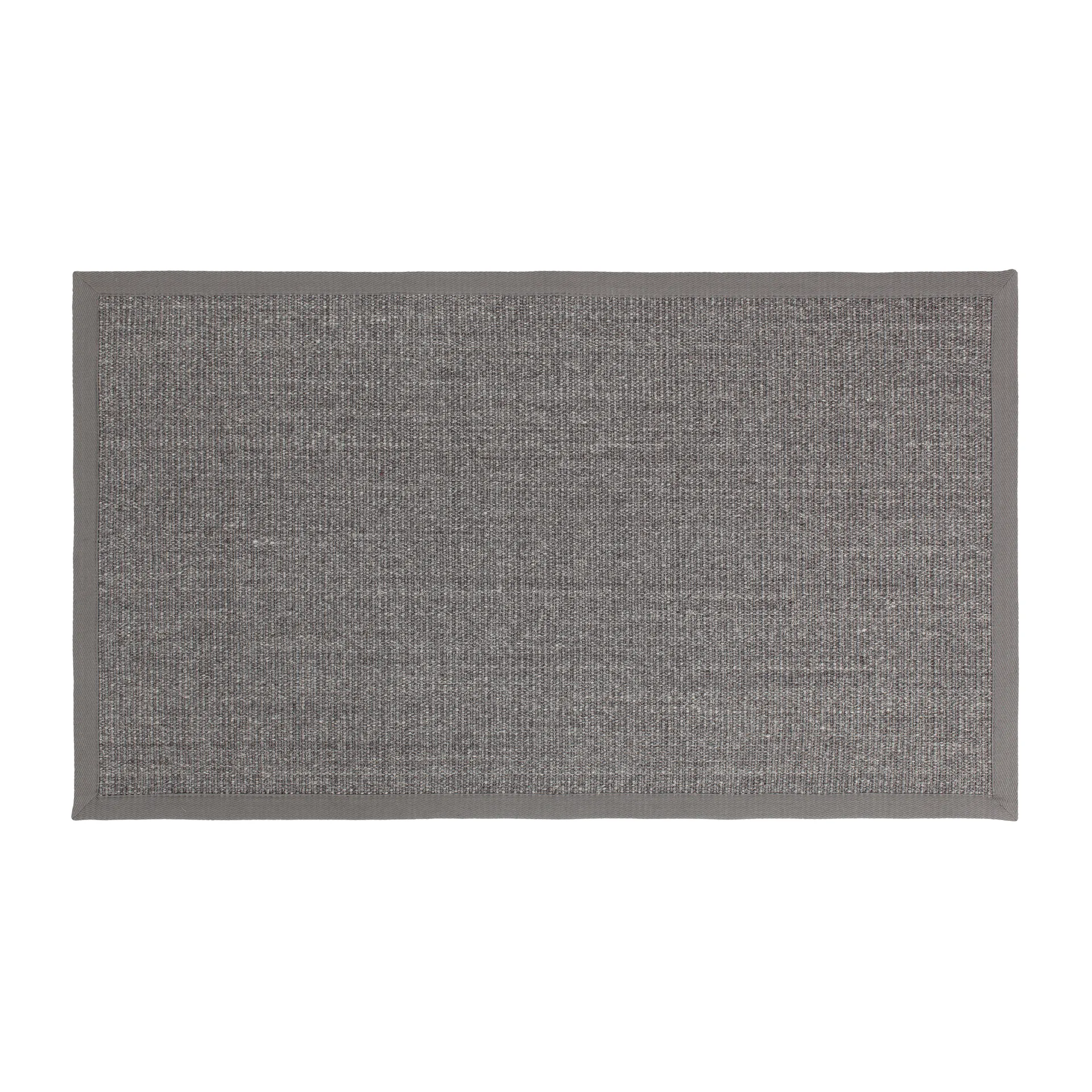 Tapete de entrada cinza Sisal , 70x120 cm Dixie