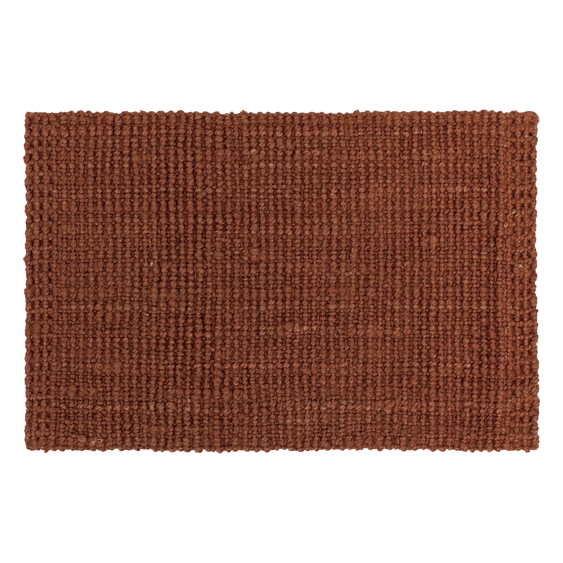Tapete de entrada de Jute rusty red, 60x90 cm Dixie