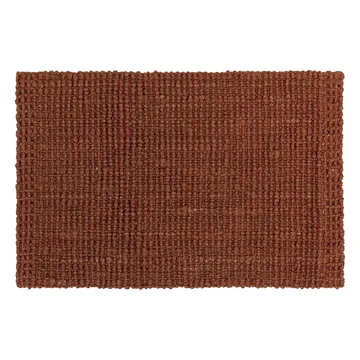 Tapete de entrada de Jute rusty red - 60x90 cm - Dixie
