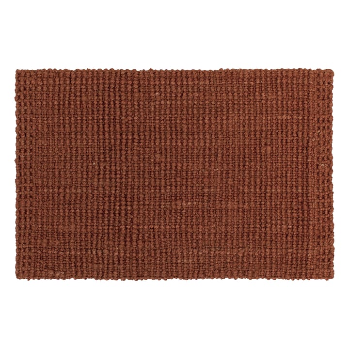 Tapete de entrada de Jute rusty red - 60x90 cm - Dixie