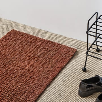 Tapete de entrada de Jute rusty red - 60x90 cm - Dixie