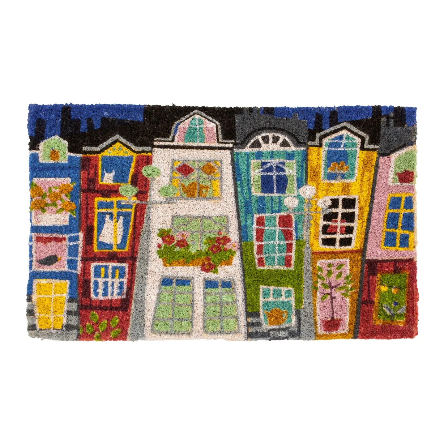 Tapete de entrada Dixie, noite em Paris Dixie