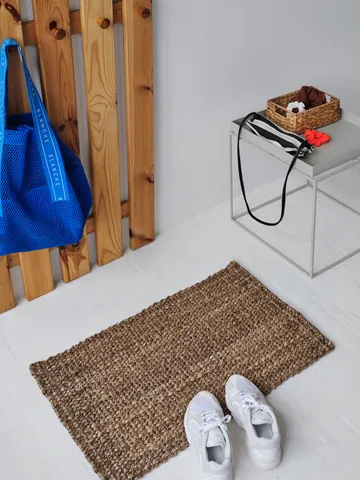 Tapete de entrada Freja 50x80 cm - cinza natureza - Dixie