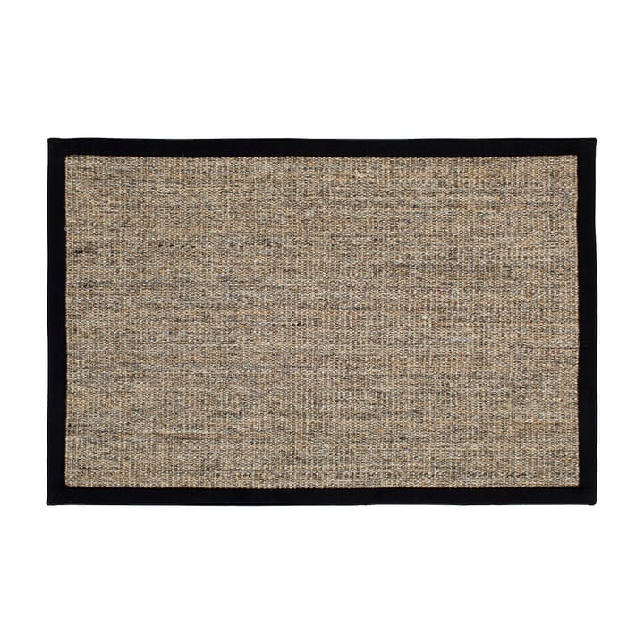 Tapete de entrada nature-black Jenny Sisal - 60x90 cm - Dixie