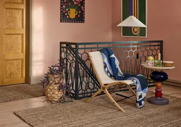 Tapete de juta cinzento natural grande - 160x230 cm - Dixie