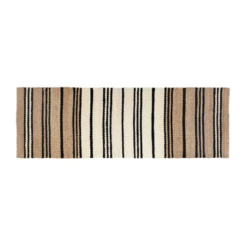 Tapete de juta listrado Elin  - 80x250 cm - Dixie