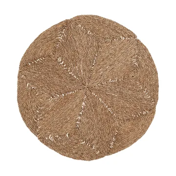 Tapete Esther Star Ø120 cm - Natural - Dixie