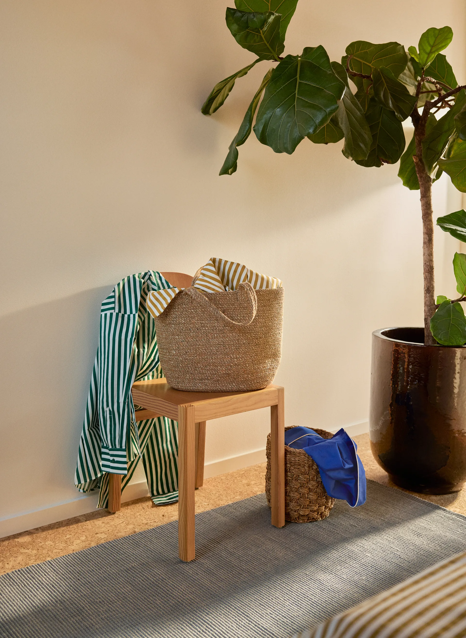 Tapete juta Fiona 80x180 cm, Cimento cinzento Dixie