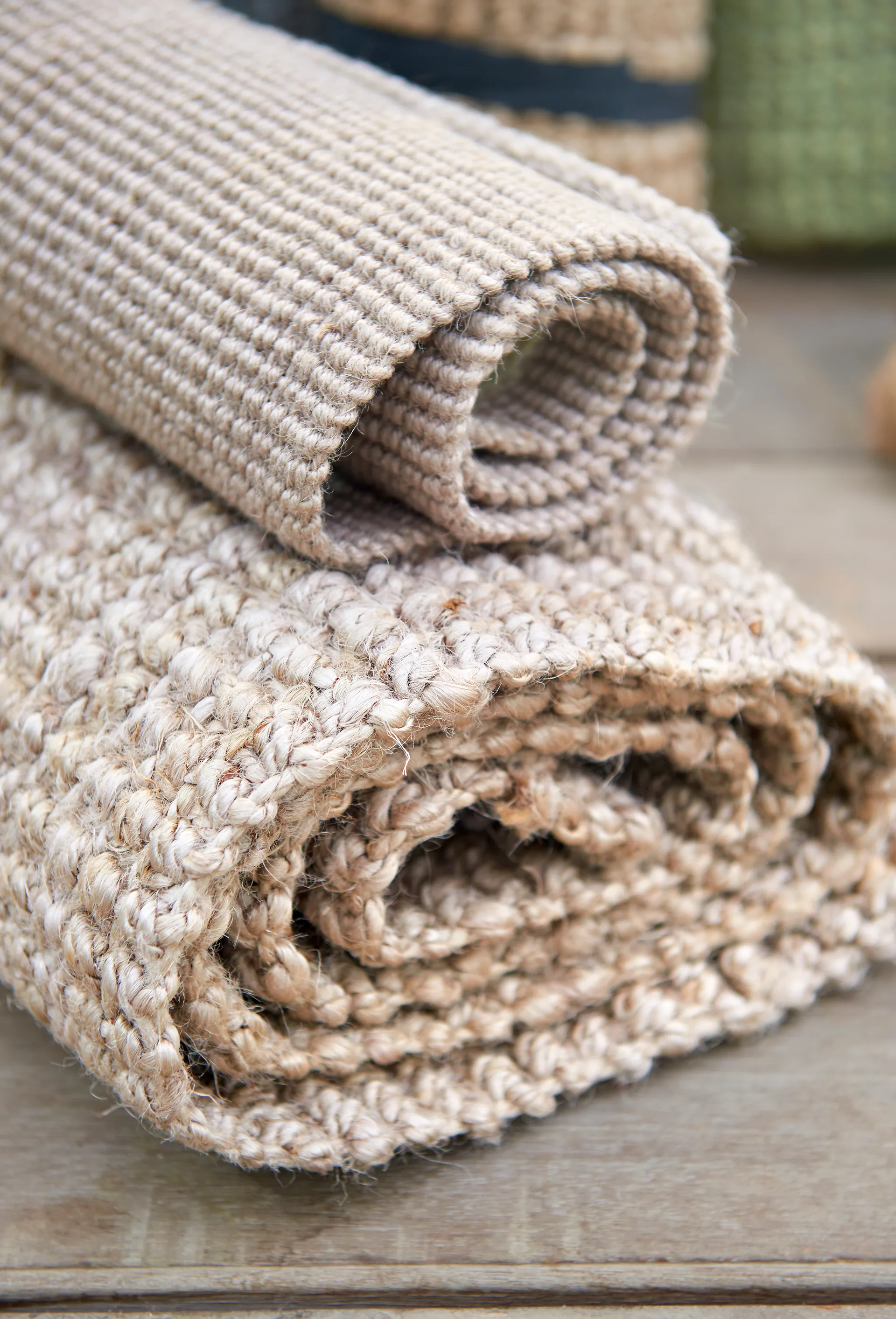 Tapete juta Fiona cinza, 60x90 cm Dixie