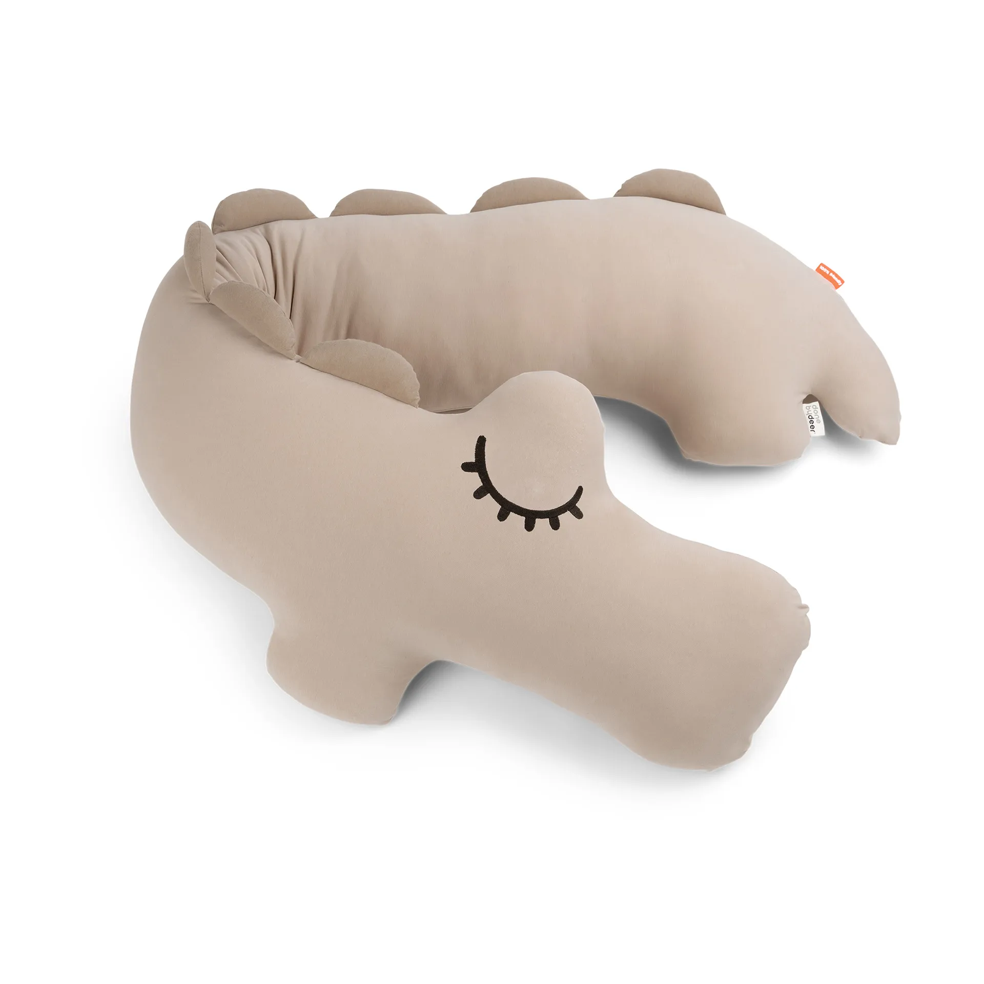 Almofada corporal Croco 36x150 cm, Sand Done by deer