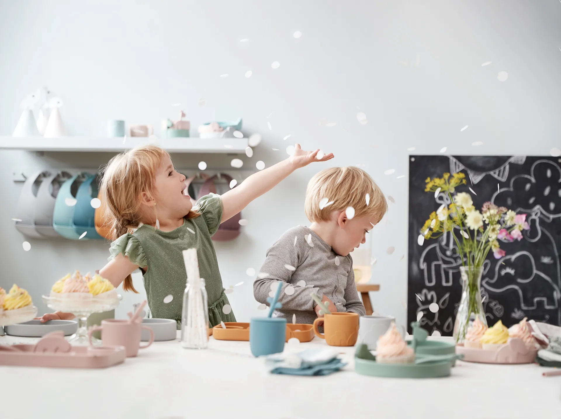 Copo com bico Croco peekaboo 17 cl, Powder Done by deer