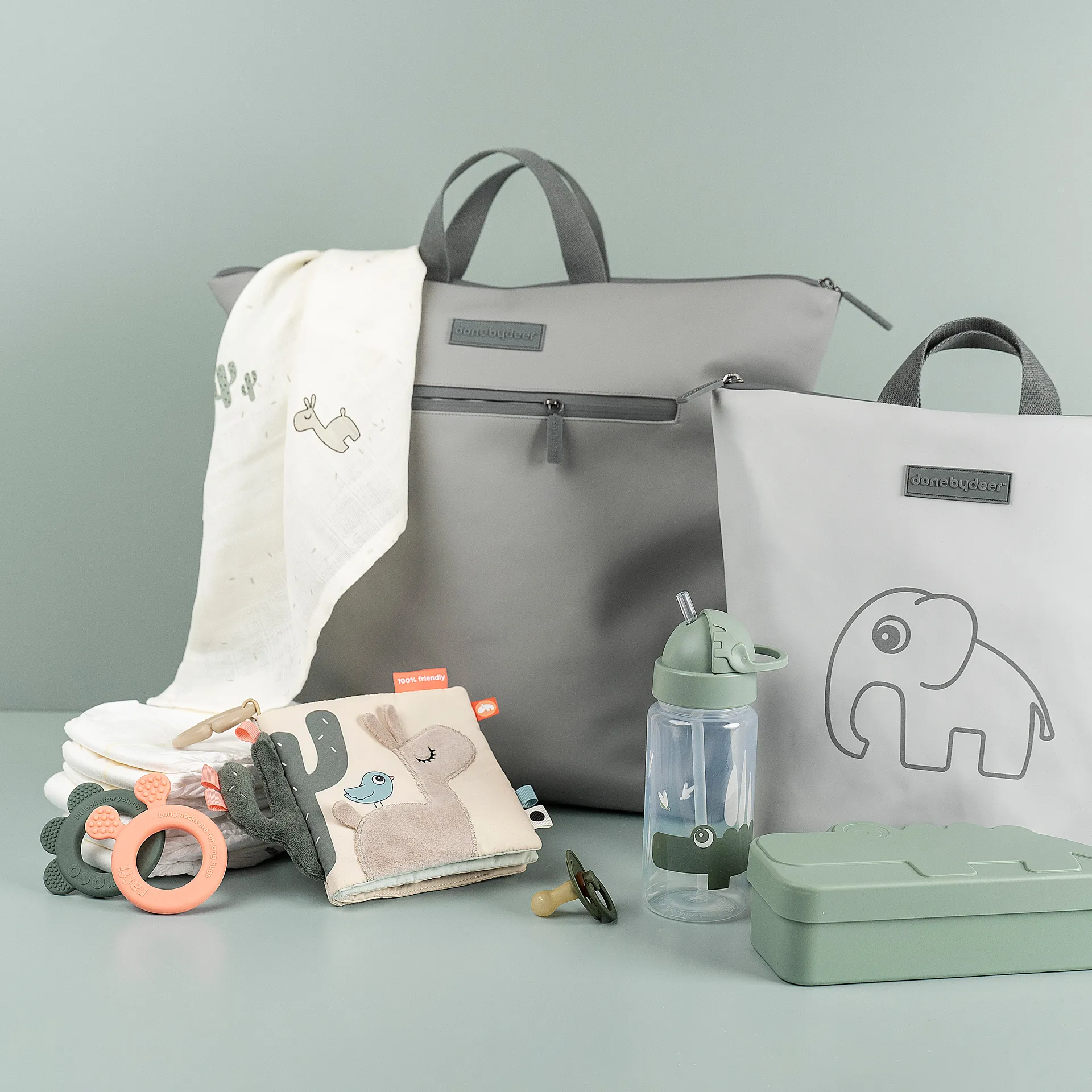 Lancheira Croco kiddish, Green Done by deer