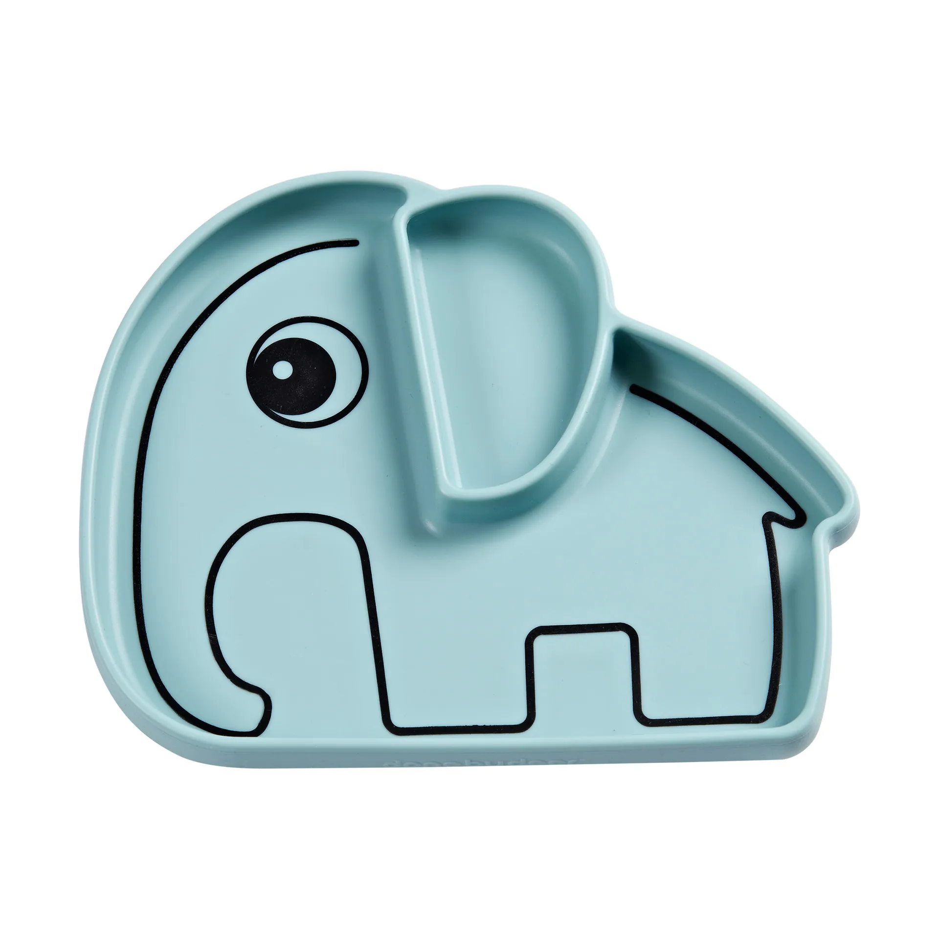 Prato infantil Elphee Stick&Stay 17x20 cm, Blue Done by deer