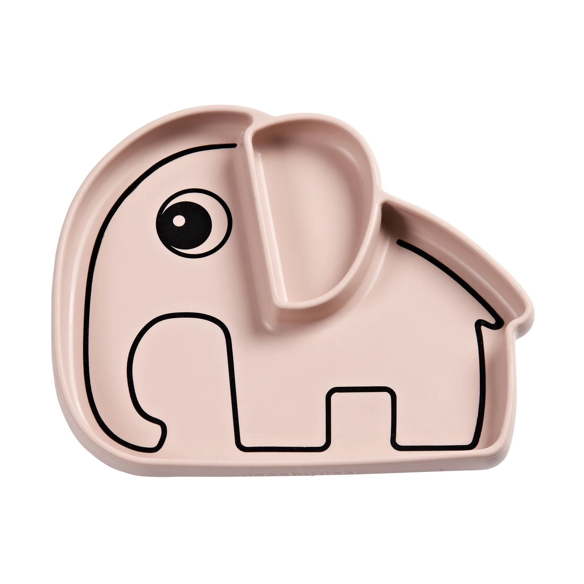 Prato infantil Elphee Stick&Stay 17x20 cm, Powder Done by deer