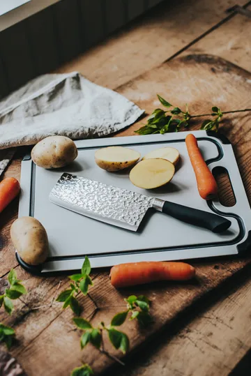 Akira Kinesisk faca de chef 30 cm - Preto - Dorre