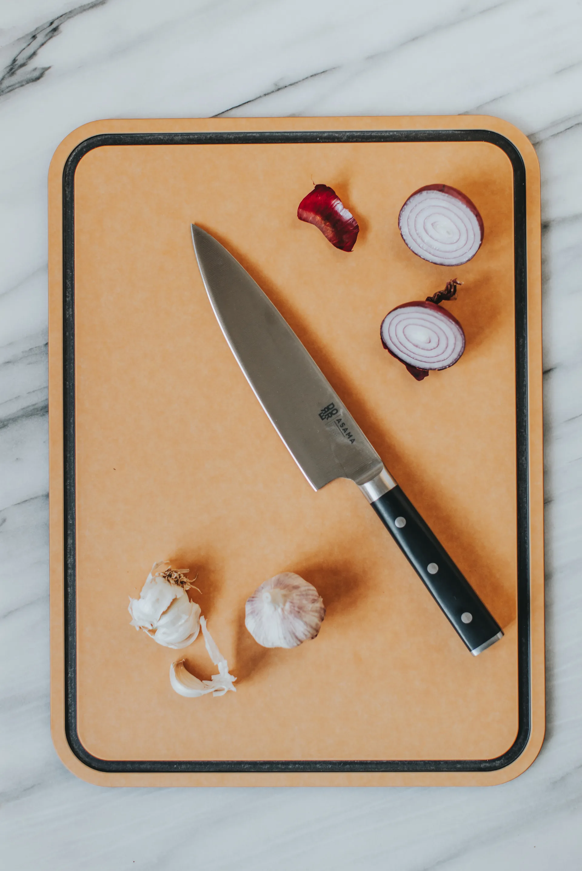 Asama faca de chef 20 cm, Aço inoxidável Dorre