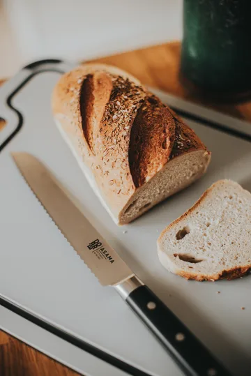 Asama faca de pão 20 cm - Aço inoxidável - Dorre