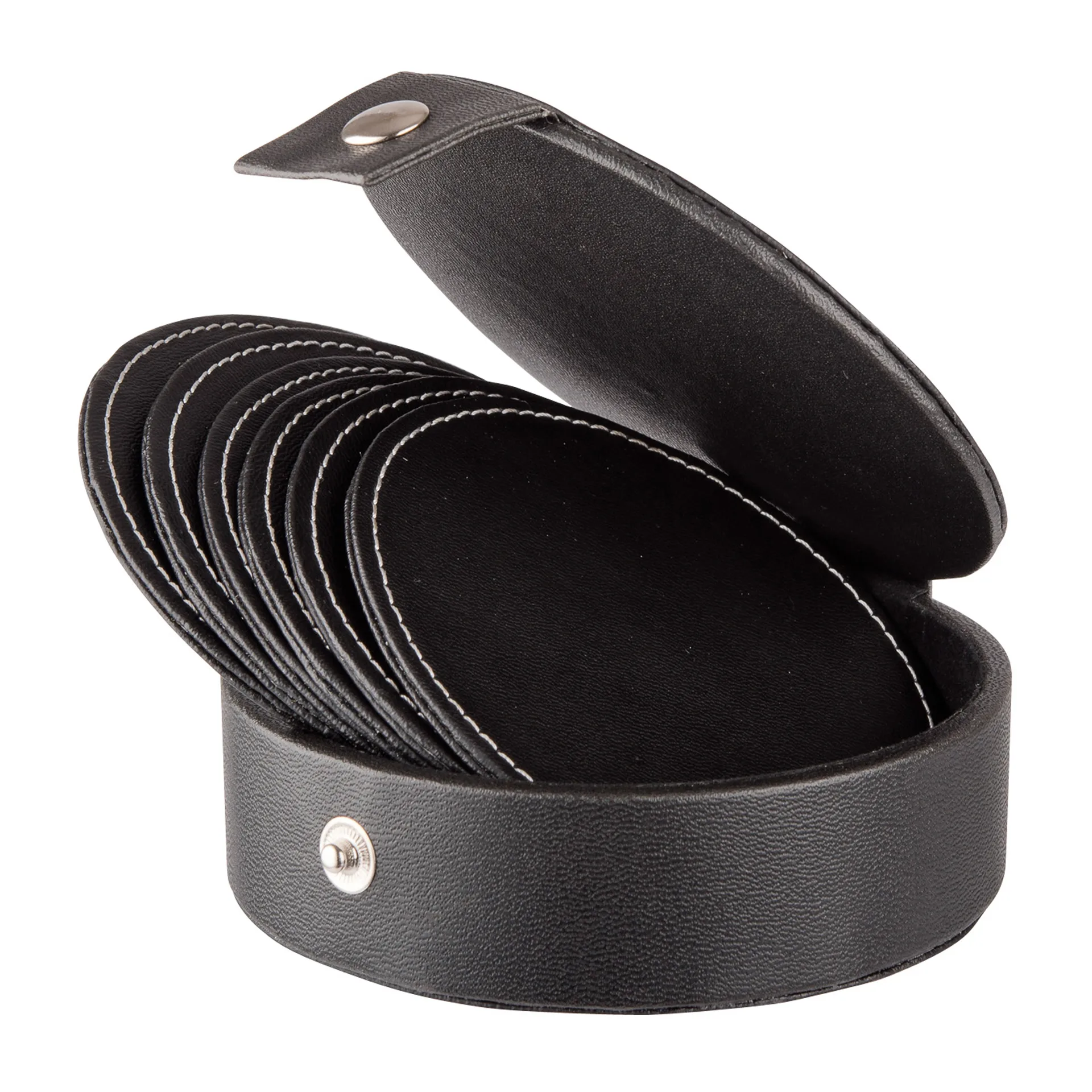 Base p/ copos Visby Ø10 cm, conjunto de 6, Preto Dorre