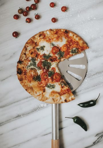 BBQ espátula para pizza 76 cm - Alumínio-madeira - Dorre