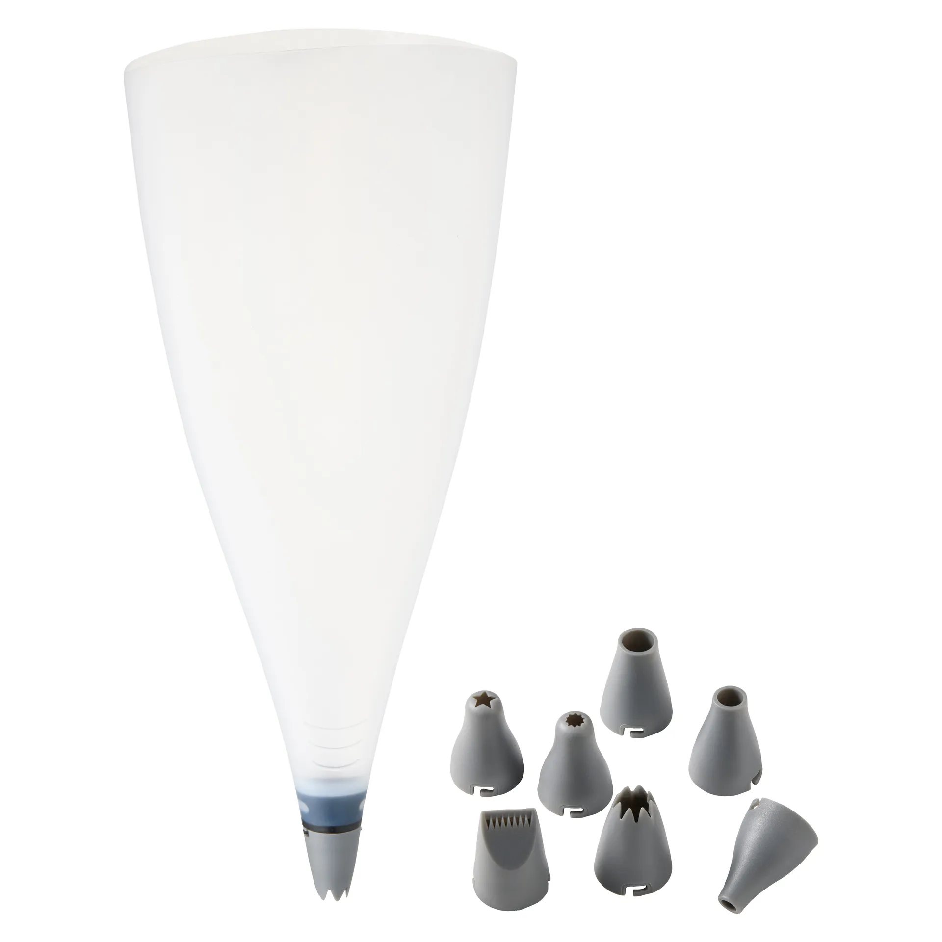 Bicos para confeitar Cookie, Transparente Dorre