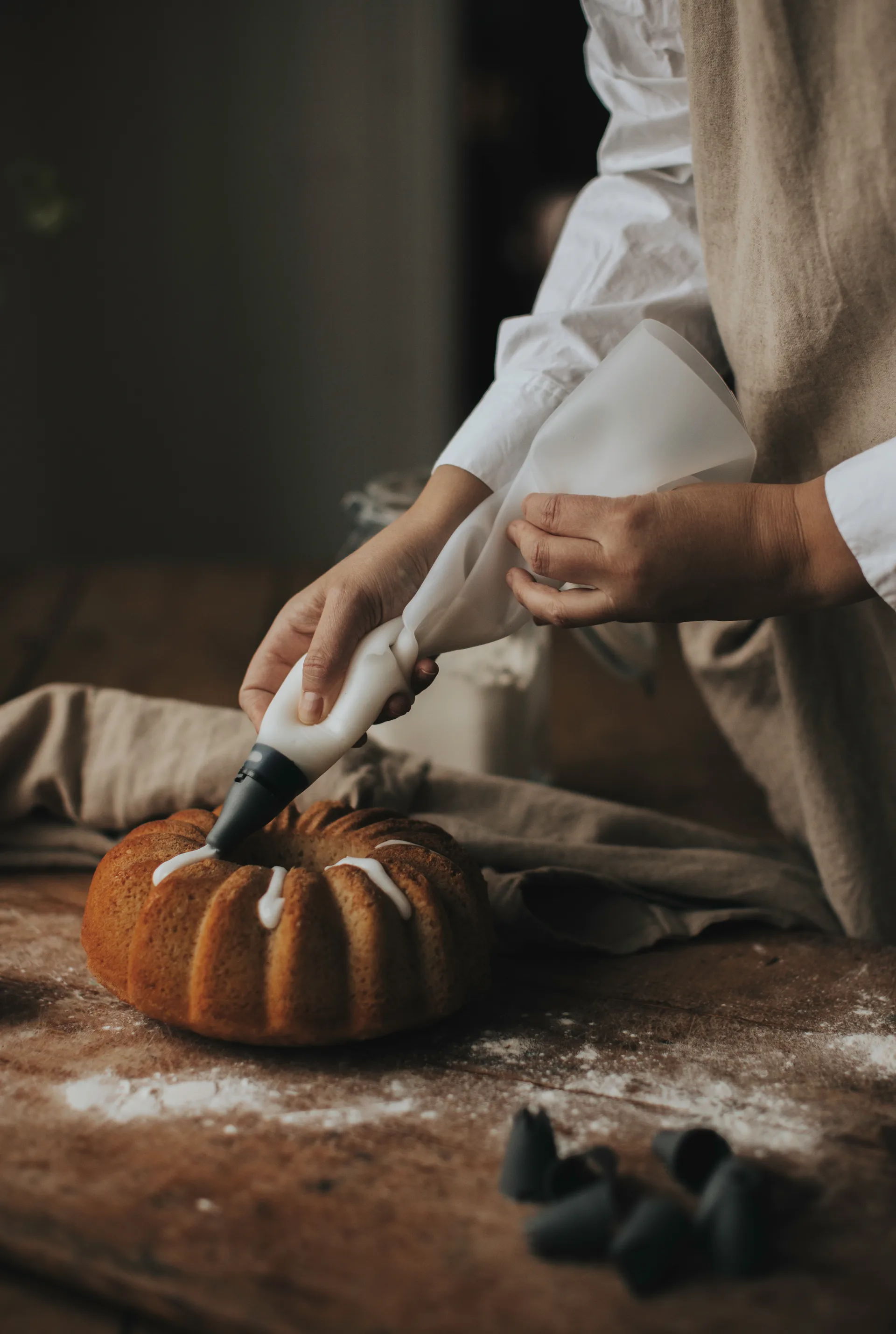 Bicos para confeitar Cookie, Transparente Dorre