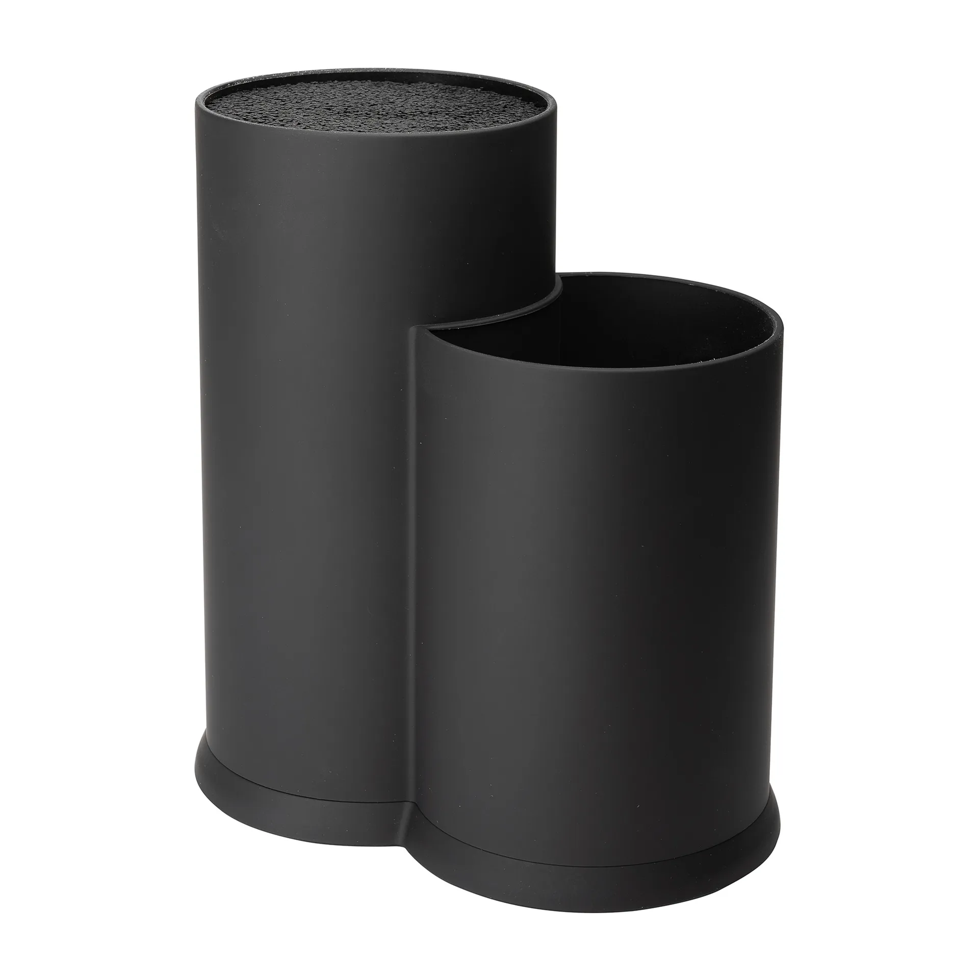 Bloco para facas e suporte para utensílios de cozinha Vida 23 cm, Preto Dorre